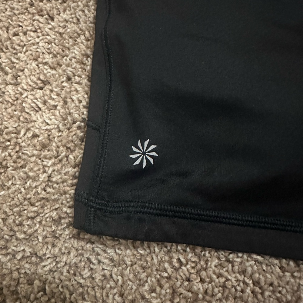 Athleta Black Women's Whistler Cross Neck Top EUC - Picture 11 of 14